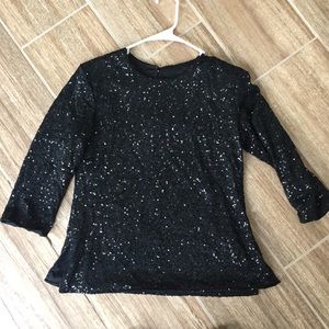 Sequin long sleeve blouse DIVA STYLE!